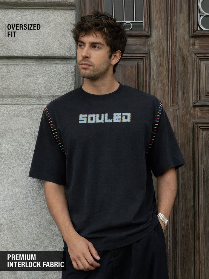 Korean T-shirt: Souled Oversized T-Shirts