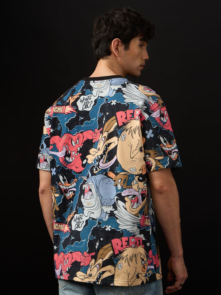 Looney Tunes: Chaotic Oversized T-Shirts