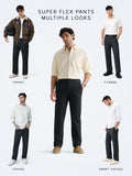 Super Pants: Charcoal Ash (Classic Fit) Men Super Flex Pants