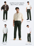 Super Pants: Hunter Green (Classic Fit) Men Super Flex Pants