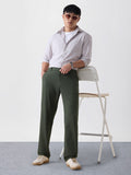 Super Pants: Hunter Green (Classic Fit) Men Super Flex Pants