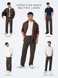 Super Pants: Mocha (Classic Fit) Men Super Flex Pants