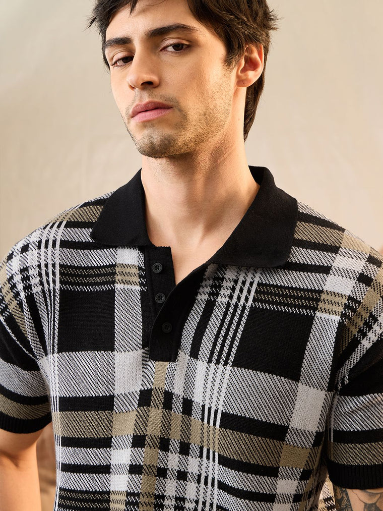 Jacquard Polo: Lunar Classic Polos