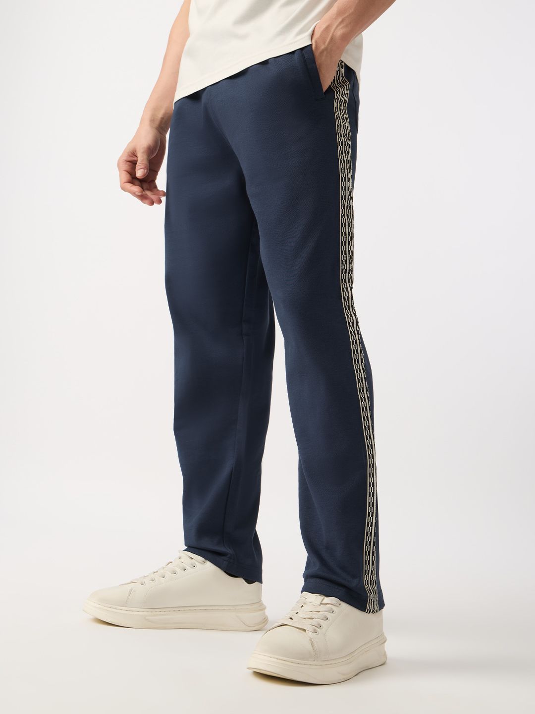 Oversized Joggers: Midnight Navy Men Joggers