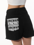 Peanuts: Comics Women Denim Shorts
