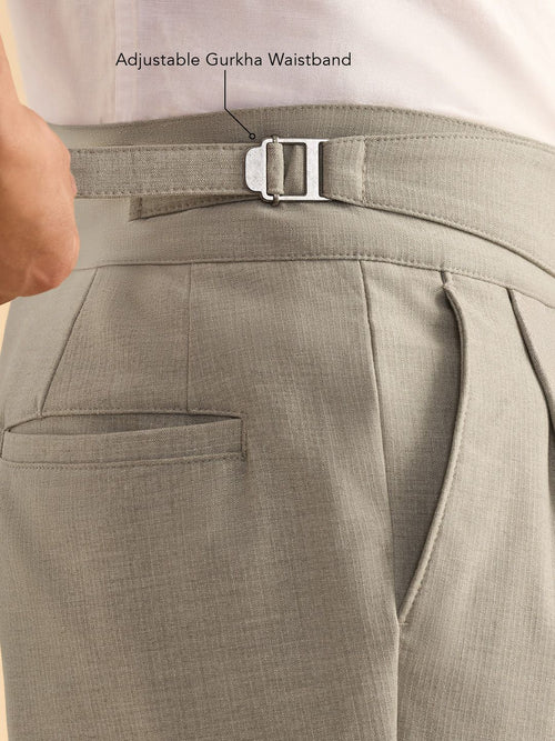Gurkha Pants: Granite Men Super Flex Pants