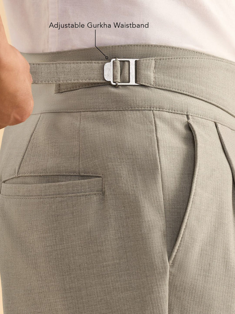 Gurkha Pants: Granite Men Super Flex Pants