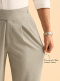 Gurkha Pants: Granite Men Super Flex Pants