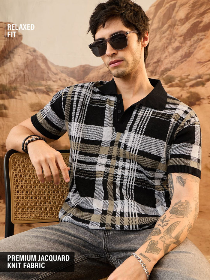 Jacquard Polo: Lunar Classic Polos