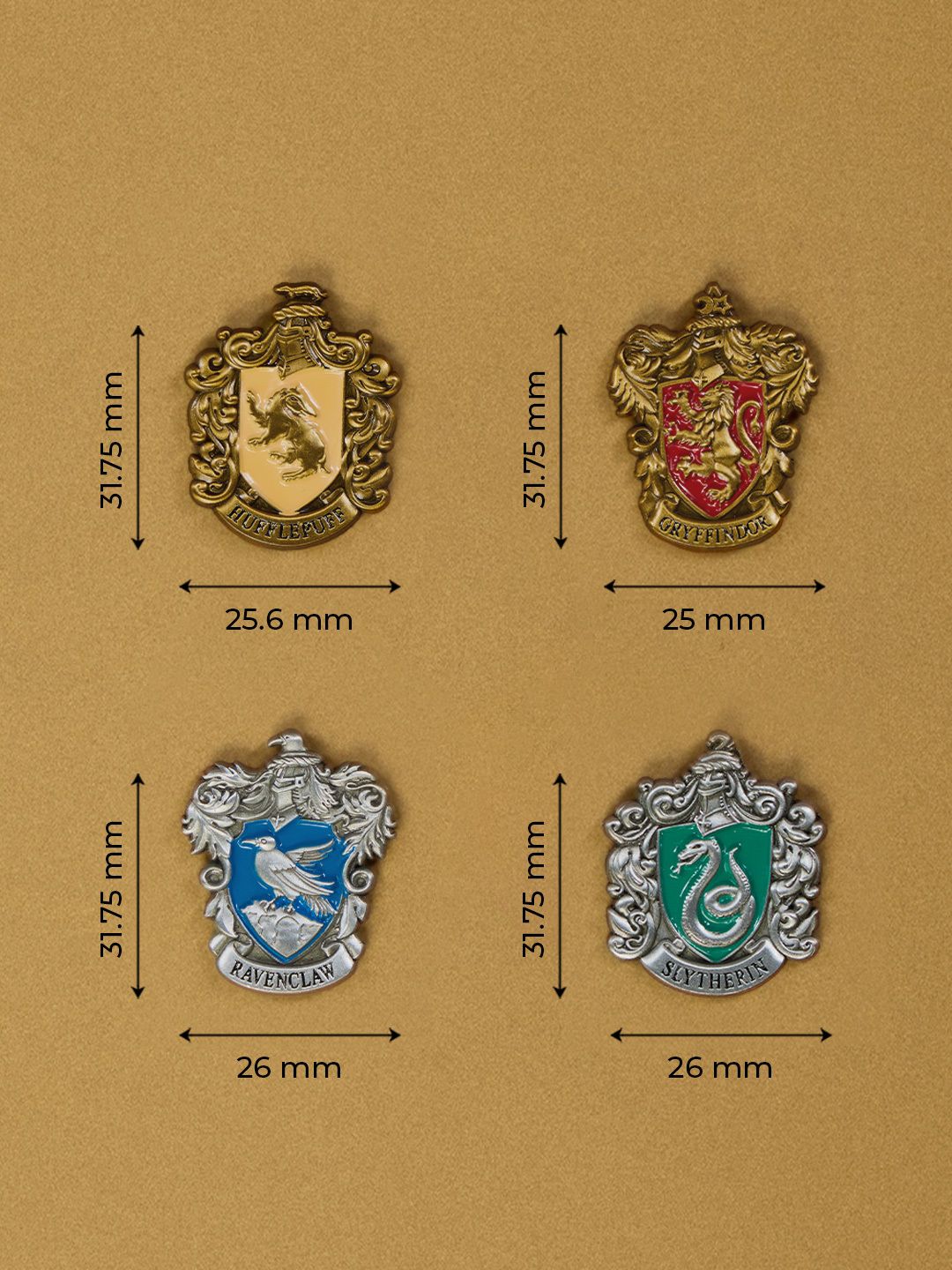 Harry Potter (Set of 4) Lapel Pins
