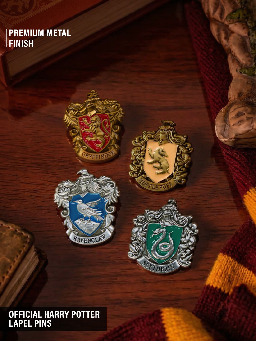 Harry Potter (Set of 4) Lapel Pins
