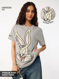 Looney Tunes: Bugs Face Women Oversized T-Shirts
