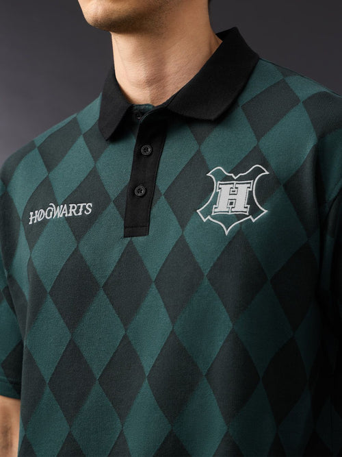 Harry Potter: Emerald House Oversized Polos