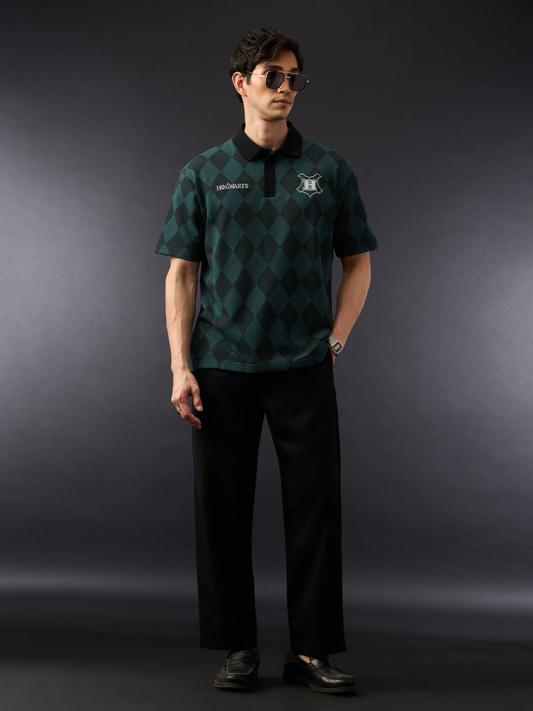 Harry Potter: Emerald House Oversized Polos