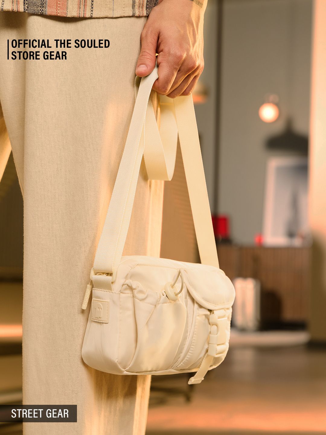 Cargo Pack: Off White Fanny Pack