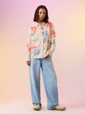 Cotton Linen Shirt: Unbound Women Oversized Shirts