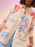 Cotton Linen Shirt: Unbound Women Oversized Shirts
