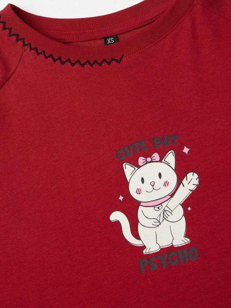 TSS Originals: Cute But Psycho Women Relaxed T-Shirts