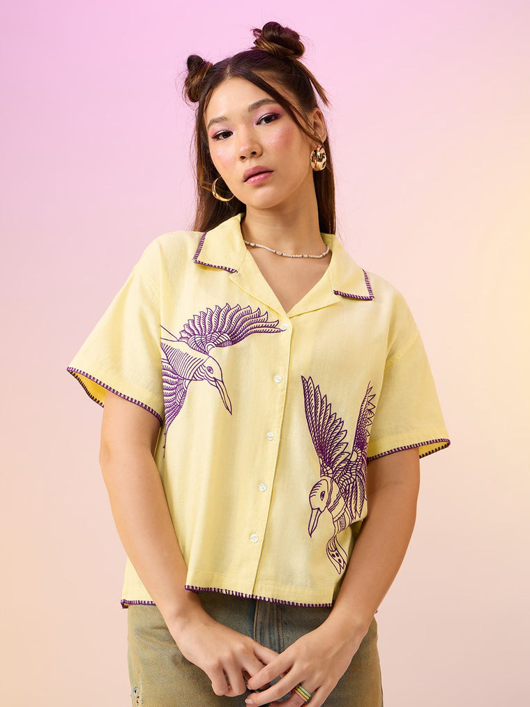 TSS Originals: Birds Women Holiday Shirts
