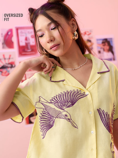 TSS Originals: Birds Women Holiday Shirts