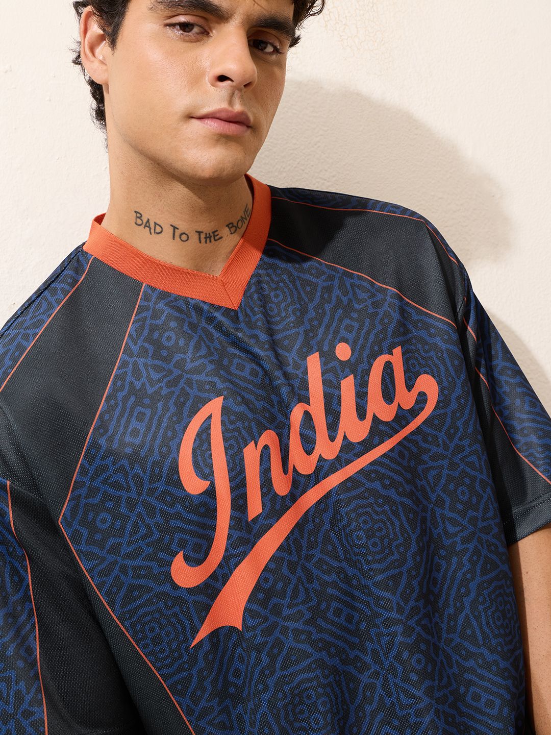 India: Blue Legacy Oversized Jerseys