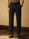 Gurkha Pants: Dark Brown Men Super Flex Pants