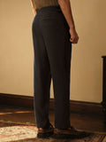 Gurkha Pants: Dark Brown Men Super Flex Pants
