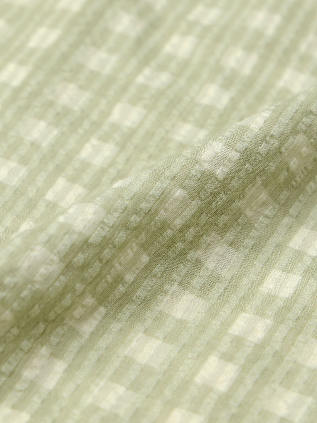 Textured Shirt: Olive Mist Men Textured Shirts