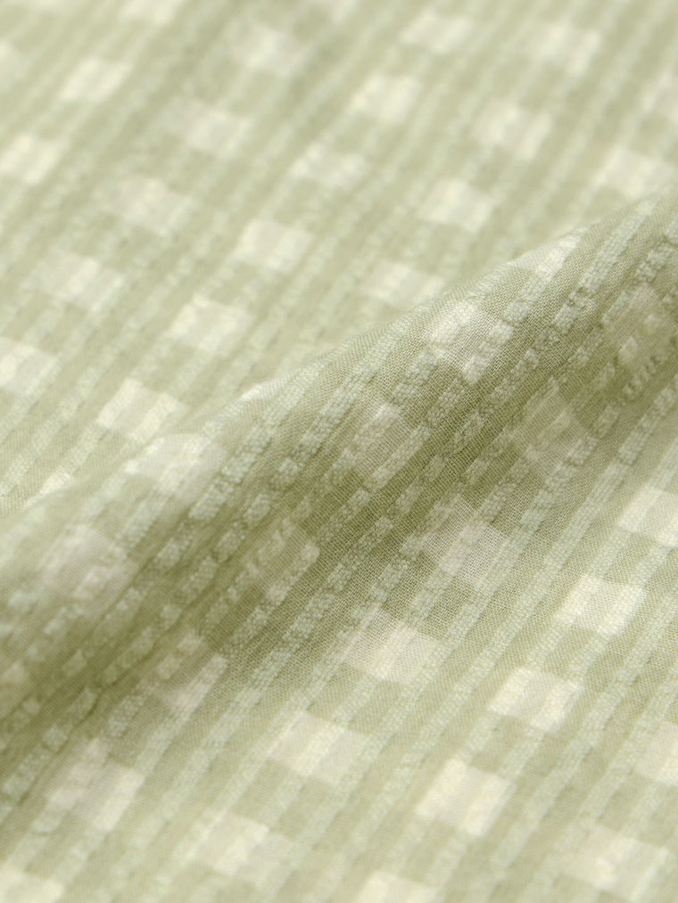 Textured Shirt: Olive Mist Men Textured Shirts