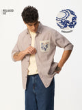 Cotton Linen Stripes: Bon Appetit Cotton Linen Shirts