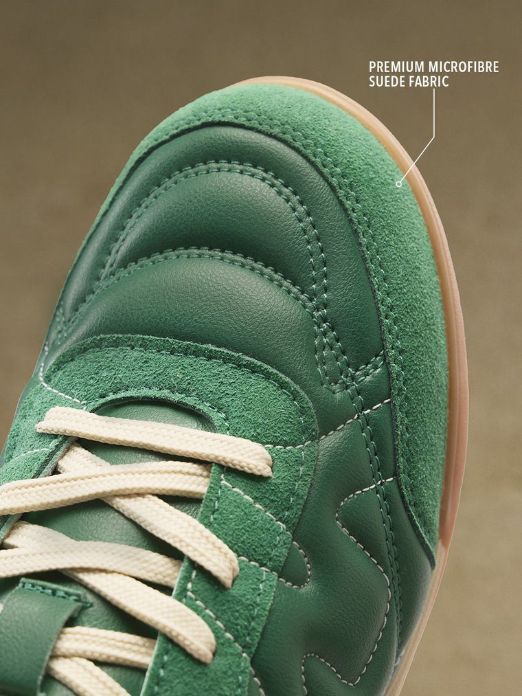 Kanso ZE: Green Men Low Top Sneakers