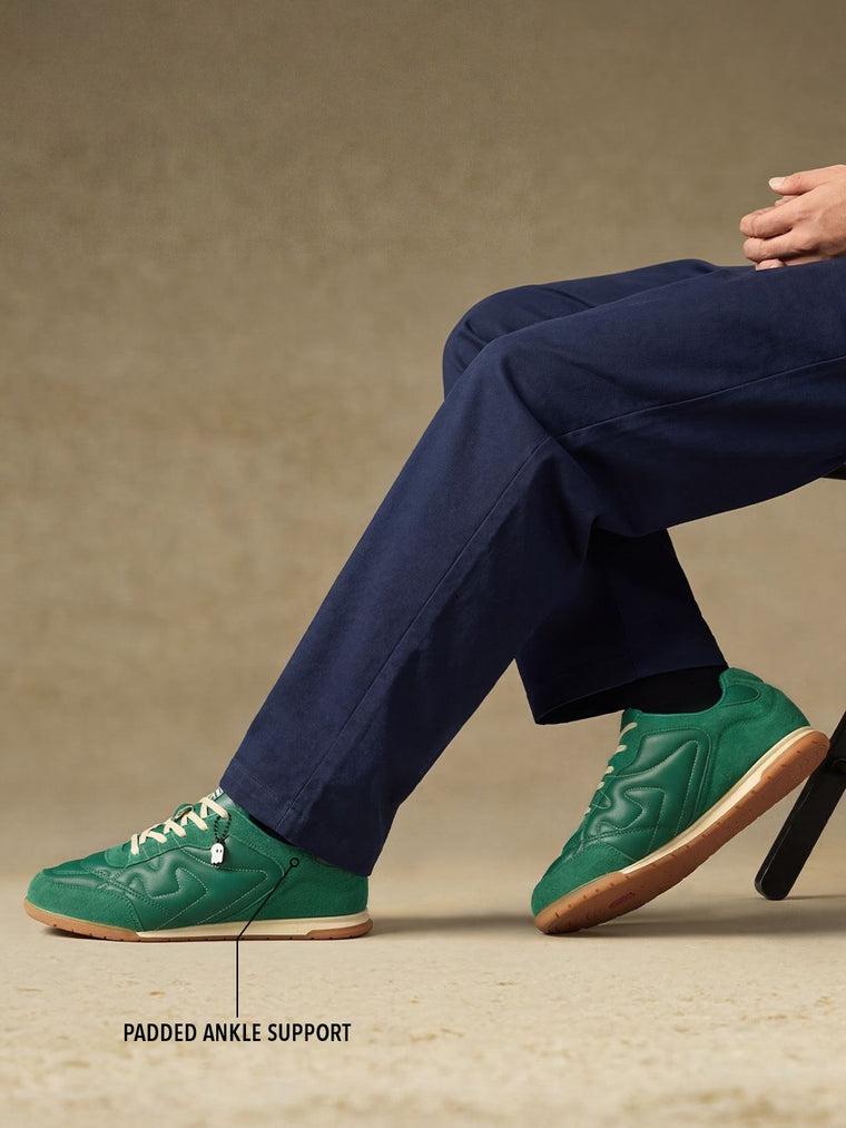 Kanso ZE: Green Men Low Top Sneakers