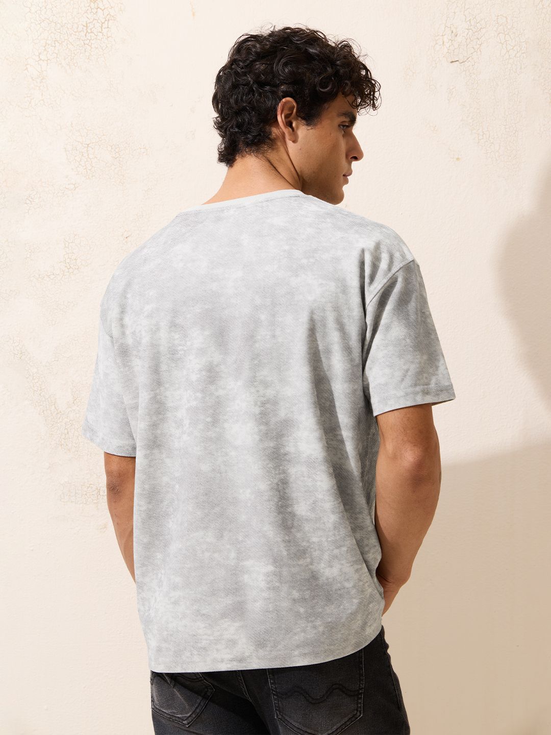 TSS Originals: Textured Varsity Oversized T-Shirts
