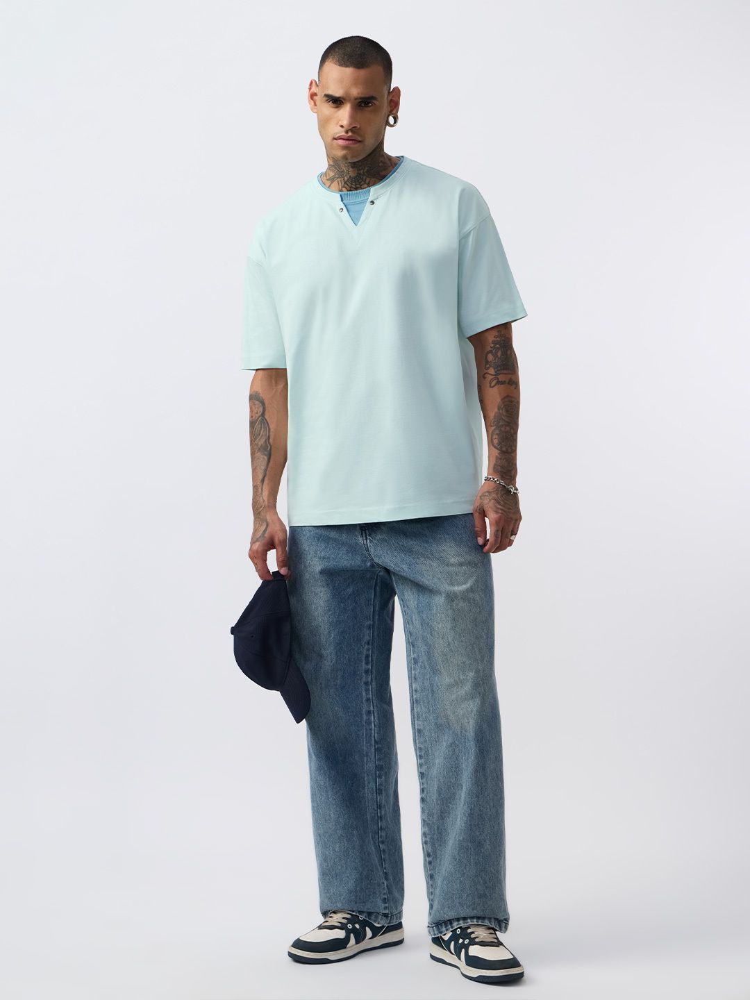 TSS Originals: Wan Blue Oversized T-Shirts