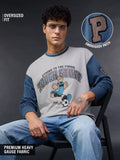 Popeye: Strong To The Finish Oversized Full Sleeve T-Shirts