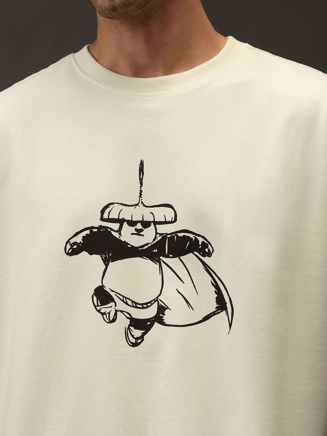Kung Fu Panda: Back Off Oversized T-Shirts