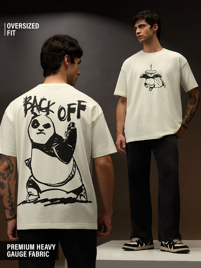 Kung Fu Panda: Back Off Oversized T-Shirts
