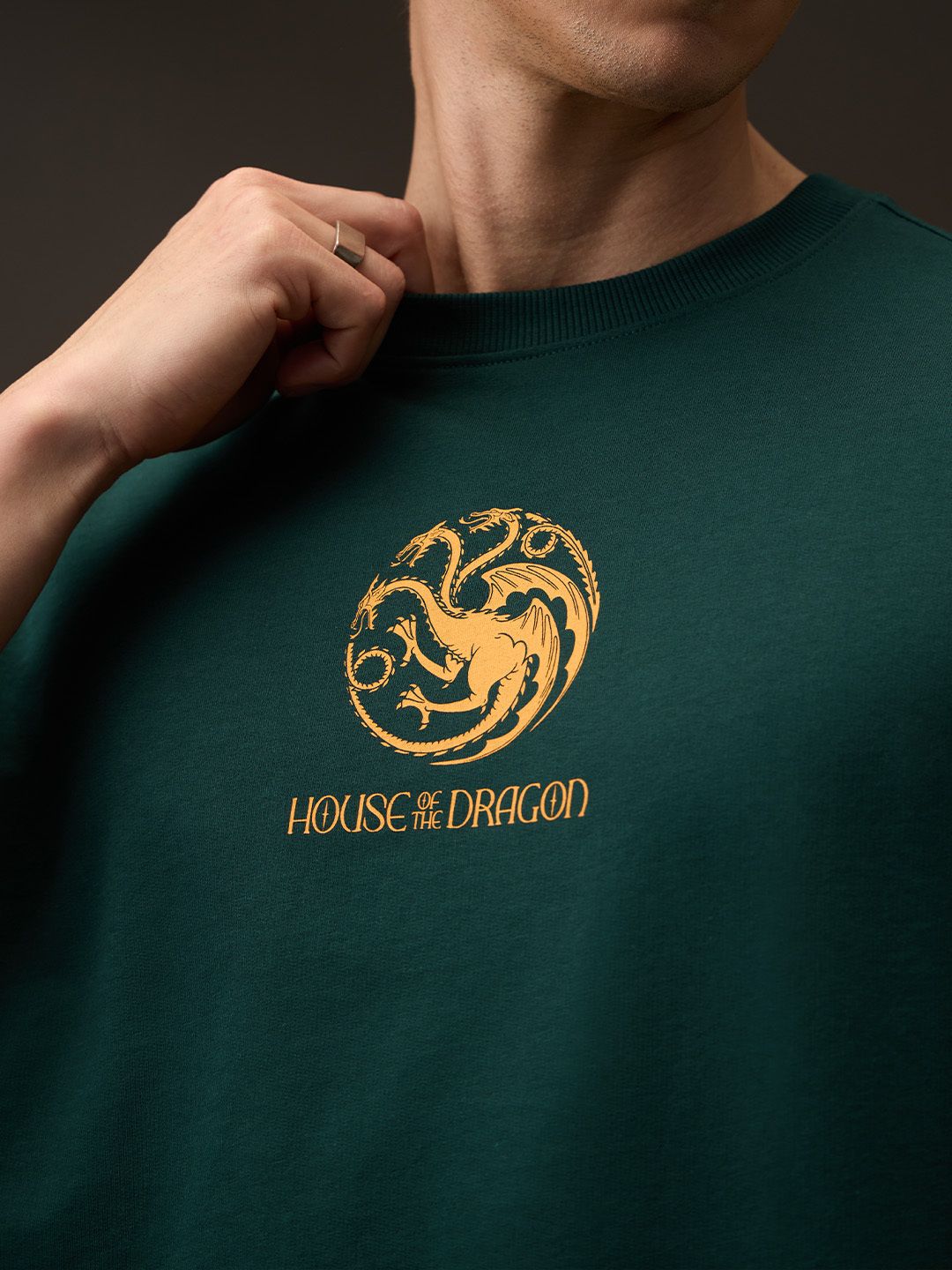 House Of Dragon: Fire Made Flesh Oversized T-Shirts