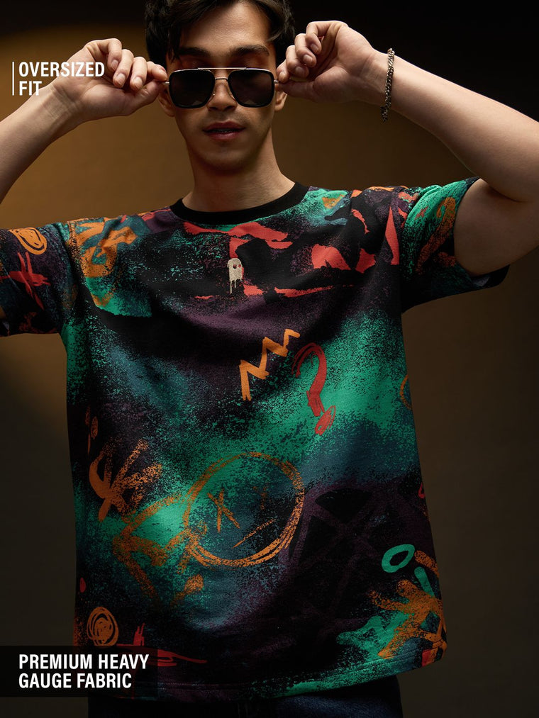 TSS Originals: Street Graffiti Oversized T-Shirts