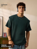 Korean T-shirt: Emerald Oversized T-Shirts