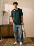 Korean T-shirt: Emerald Oversized T-Shirts