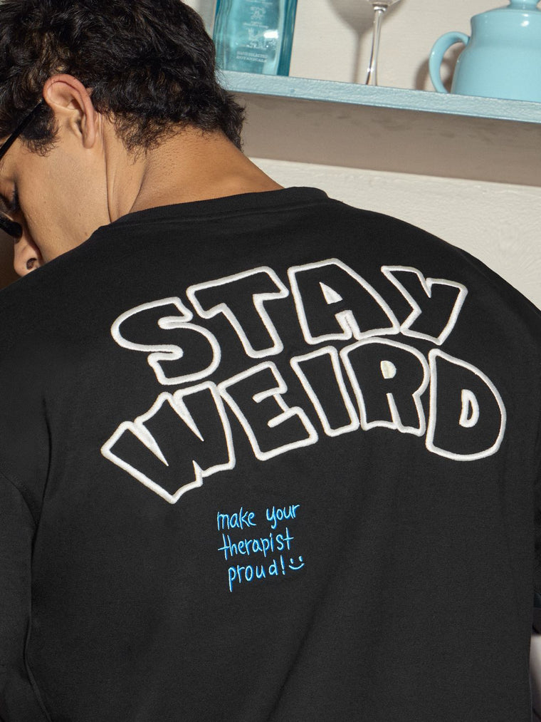 Oversized T-Shirt: Stay Weird Oversized T-Shirts