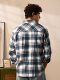 Plaid: Blue And White Shirts