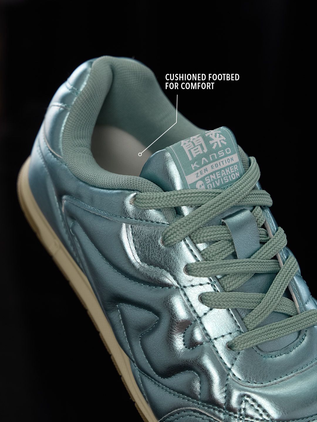 Ice Blue: Kanso ZE Women Low Top Sneakers
