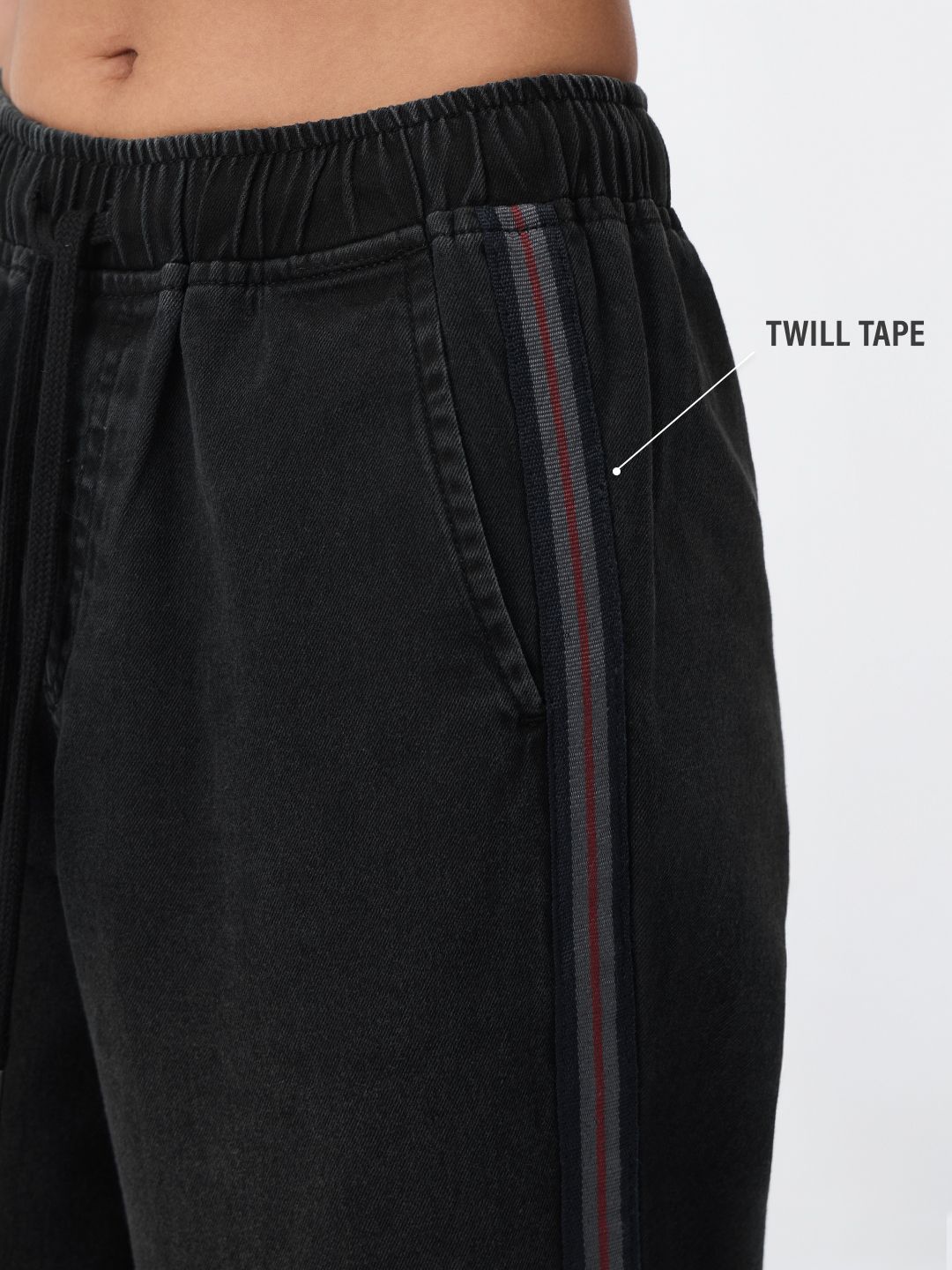 Pull-On Denim: Greyscale Women Pull on Denims