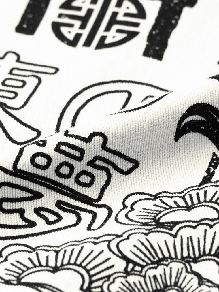 Zipper Shirt: Tokyo Dreams Oversized Shirts