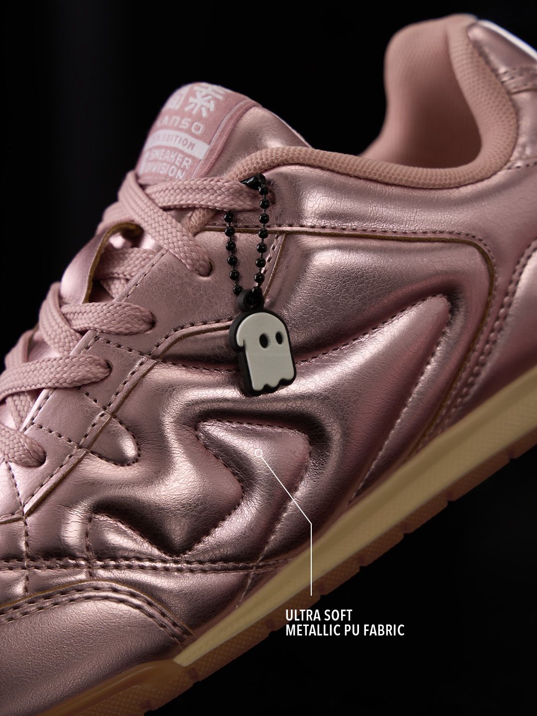 Rose Gold: Kanso ZE Women Low Top Sneakers