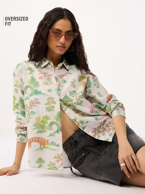 TSS Originals: Kaleidoscope Women Oversized Shirts