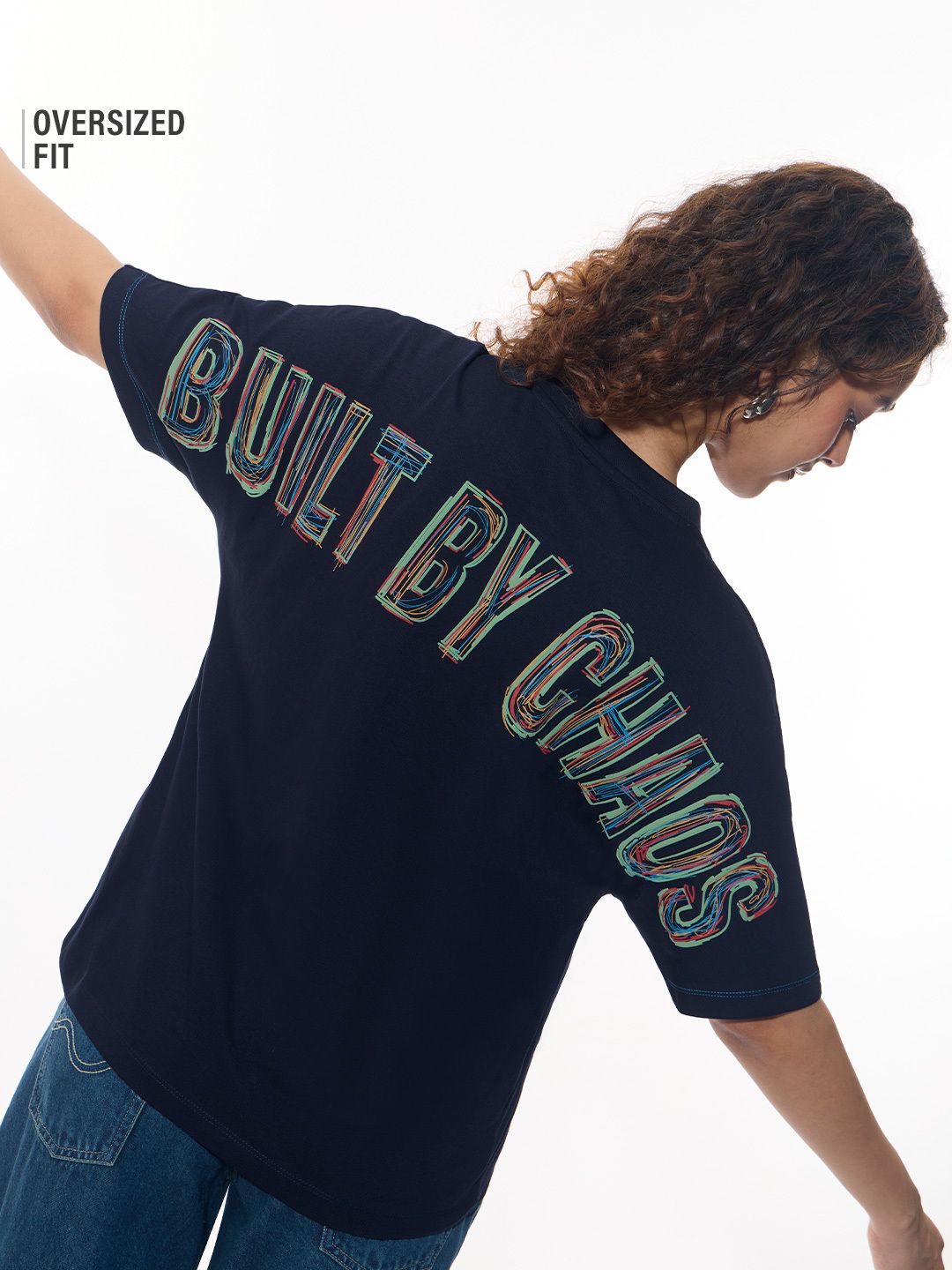 TSS Originals: Built By Chaos Women Oversized T-Shirts