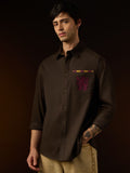 Harry Potter: House Of The Brave Men Relaxed Shirts